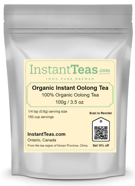 Organic Instant Oolong Tea